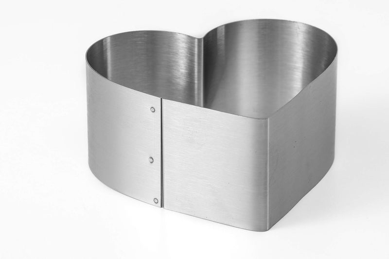 Maykito Large Heart Cookie Cutter Set-4/6/8 Inch Heart Cake Mold Ring Pancake Mold Valentine Day Gift Stainless Steel - Image 5